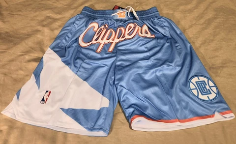 Los Angeles Clippers Shorts New Men's Size Large Kawhi Leonard Paul George Cover