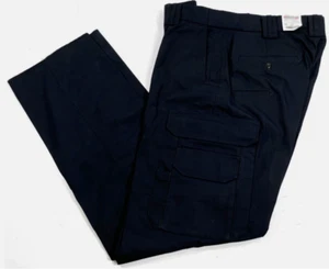 NWT MENS 42x36 ELBECO ADU EMT RIPSTOP CARGO PANTS E5724R MIDNIGHT NAVY UNHEMMED - Picture 1 of 2