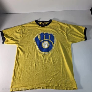 Vintage - Majestic - Cooperstown Collection - Milwaukee Brewers - Ringer T-Shirt - XL - Bild 1 von 12