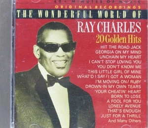 cd the wonderful world of ray charle s so golden hits spa 1989 remember - Picture 1 of 4