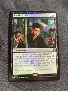 MTG FOIL Parker Luck - Marvel's Spider-Man #060 - Foto 1 di 1