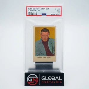 John Wayne 1958 Dutch X NR set Hand Cut #166 POP 3 None Higher PSA 5 - Picture 1 of 2
