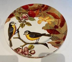 1 x Royal Stafford Keramik Speiseteller Burslem England Vögel Poole pottery - Bild 1 von 4