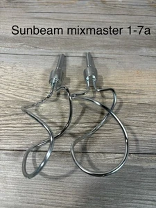 Sunbeam Mixmaster Original Closed Dough Hooks 12 MMA MMB 1-7A 1-8B 1-9AU Mixer - Picture 1 of 10