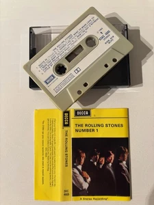 THE ROLLING STONES - NUMBER 1 (RARE DECCA UK CASSETTE TAPE) - Picture 1 of 6