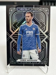 Grabado negro Panini Obsidian James Maddison 2021-22/105 Leicester City #158 SSP - Imagen 1 de 2