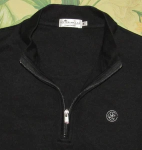 PETER MILLAR Crown Comfort Quarter Zip Sweater San Francisco Golfschläger XL - Bild 1 von 3