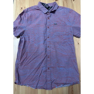 Volcom Mens Short Sleeve Button Down Shirt Size XL - Image 1 of 4