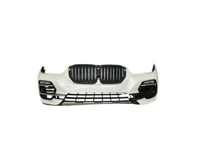 2019-2023 BMW X5 G05 FRONT BUMPER COVER ASSY W/PARK ASSIST | WHITE (A96) *CRACK* Foto 1 de 4