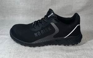 KEIN RISIKO - LEICHTE SICHERHEITSSCHUHE / SNEAKER - BLACK PANTHER - EU 44 UK GRÖSSE 10 - Bild 1 von 6