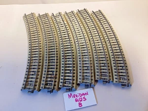 6 Marklin HO train track curves #5200 1/4 1/2 circle - Picture 1 of 8
