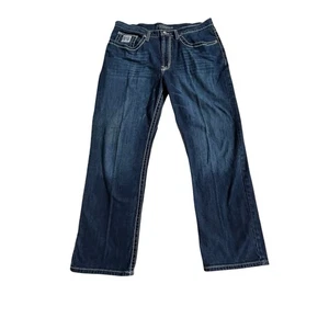 Jeans Cinch Azul Etiqueta Blanca Para Hombre Talla 36x30 Denim Recto Relajado MB92834039 - Imagen 1 de 9