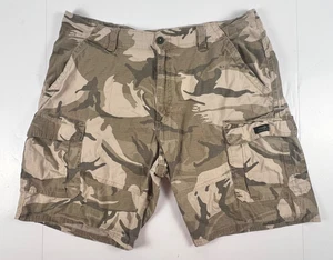 Wrangler Pantaloncini Cargo Camouflage Uomo 38 Marrone Mimetico Elasticizzato Utility Relaxed - Foto 1 di 10