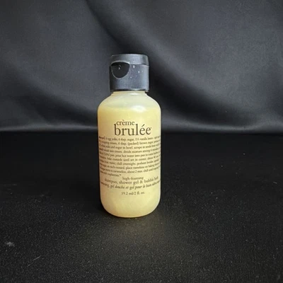 PHILOSOPHY CREME BRULEE CHAMPÚ / GEL DE DUCHA / BAÑO DE BURBUJAS 59,2 ml 2 fl oz NUEVO Foto 1 de 3