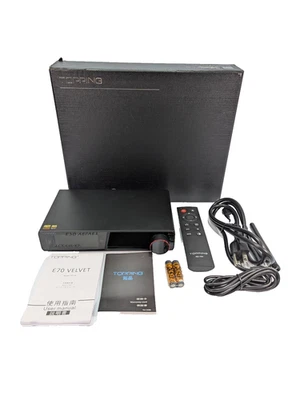 Topping E70 Velvet AK4499EX Balanced DAC Bluetooth5.1 LDAC 4 or 5 Volt -3107 - Image 1 of 4