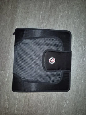  Case It Carpeta de 3 Anillos Negra 3 Anillos con Carpetas Organizador Suministros de Oficina Escolar Foto 1 de 4