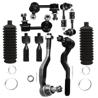 10x Front Inner Tie Rod End Sway Bar End Linkage Kit Fits 2001-04 Toyota Tacoma - Изображение 1 из 4