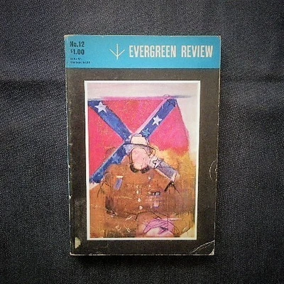 Albert Camus & Larry Rivers 1960s Evergreen Review Magazine, Rare Back Issue BBG - Image 1 of 3