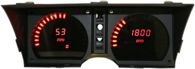C3 Corvette 1978-1982 LED Digital Dash Gauge Instrument Cluster Direct Fit RED - Image 1 of 4
