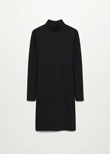 Nuevo con etiquetas Vestido ajustado de cuello alto Mango para mujer talla 12 (L) del Reino Unido PVP: 19,99 £ - Imagen 1 de 8
