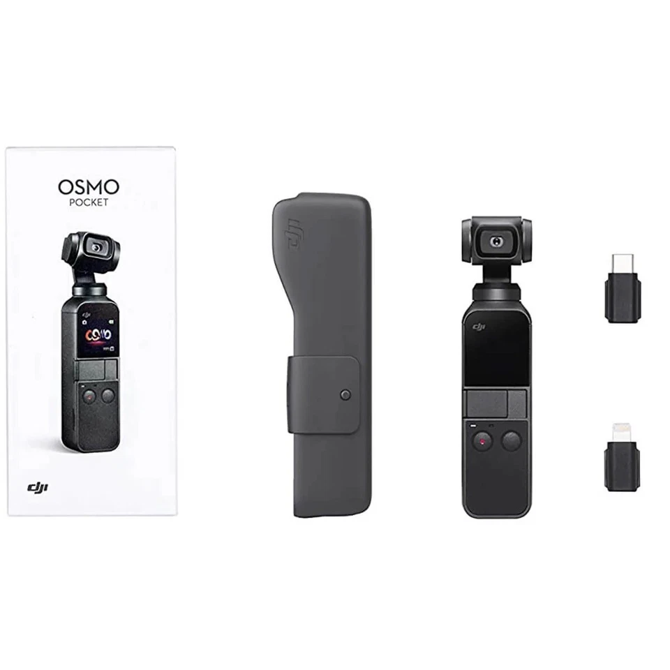 DJI Osmo Pocket 1 Handheld 3-Axis Stabilizer 4K Camera - OT110 - Image 1 of 4
