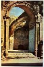 National Monument Panama Vintage Color Photo Postcard, Unposted Card, Flat Arch