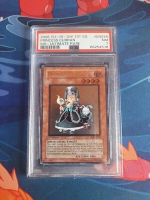 PSA 7 Princess Curran 1st Edition Ulitmate Rare SOI-EN028 YuGiOh Near Mint - Bild 1 von 2