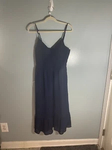 Yathon Navy Blue Dress - Picture 1 of 8