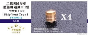 Five Star FS350012 1/350 WWII USN Ship Vent Type I - Picture 1 of 2