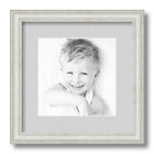 ArtToFrames Matted 12x12 White Picture Frame with 2" Mat, 8x8 Opening 4098