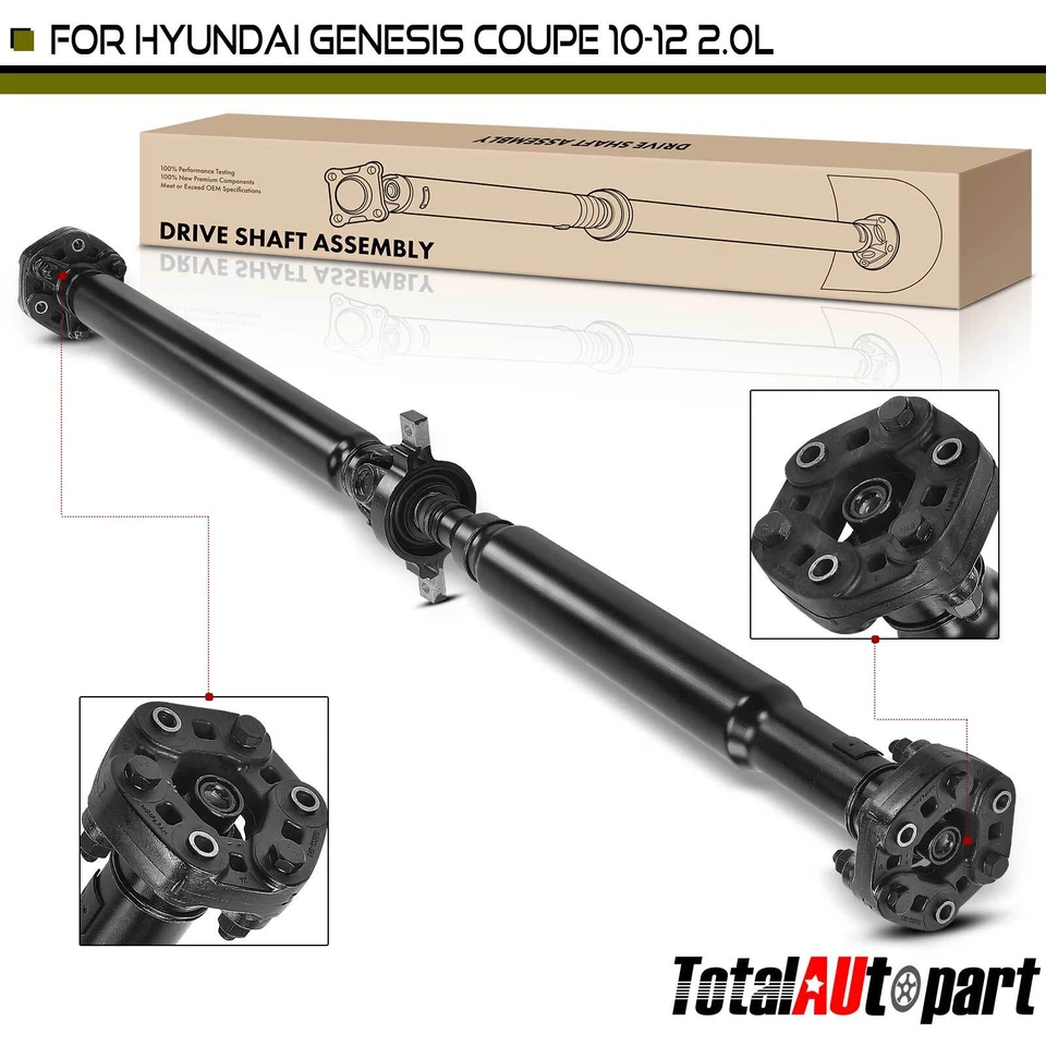 Novo conjunto de eixo de transmissão para Hyundai Genesis Coupe 2010 2011 2012 RWD lateral traseira - Imagem 1 de 4