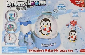 Stuffaloons Snowglobe Maker Value Kit Penguin/ Polar Bear - Picture 1 of 6