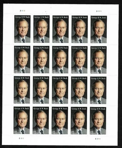 Scott # 5393, George H.W. Bush - 2019 Issue,VF MNH** Sheet of 20 - Picture 1 of 2