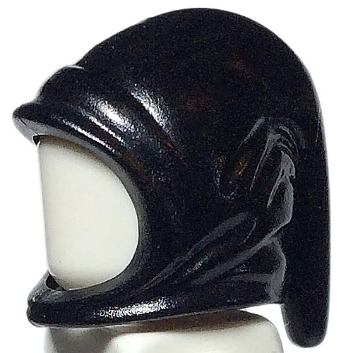 НОВЫЙ LEGO - головной убор - замок - капюшон фермерский капот черный x1 - кузнец крестьянин - Изображение 1 из 1