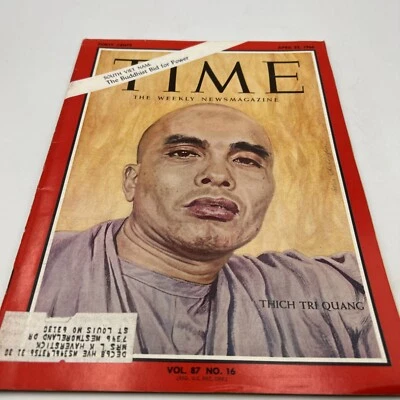 Time Magazine April 22, 1966 Thich Tri Quang - Image 1 of 4