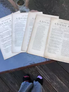 1874 THE HARVARD ADVOCATE Vol. XVIII Nr. 1-5 JETZT 50% Rabatt Originalpreis! - Bild 1 von 5