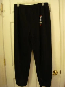 Pantalones deportivos Mission Ridge para hombre negros cintura elástica y puños talla XL nuevos con etiquetas - Imagen 1 de 4