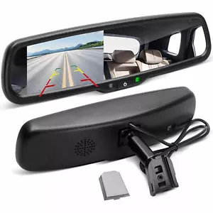 4.3" Rear View Mirror Backup LCD Display For Lexus CT200h IS 250 300 NX200 RX350 - Picture 1 of 10