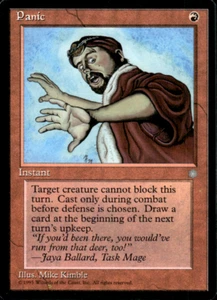 Panic -  MTG - NM - ICE AGE - Magic the Gathering - Picture 1 of 1