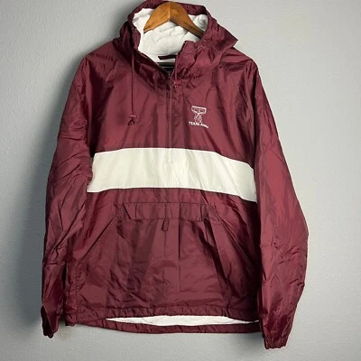 De Colección CC Creations Texas A&M Aggies Pullover Anorak Chaqueta Granate Blanco Talla M Foto 1 de 4
