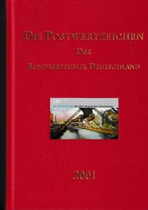 Postwertzeichen Briefmarken Jahrbuch Deutschland 2001; postfrisch; mit Schuber - Bild 1 von 1