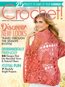 Crochet Magazine Discover New Looks 25 New Projects Summer 2023 New - Picture 1 of 1