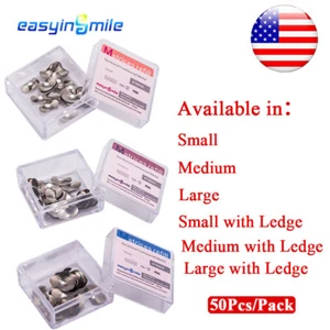 50μm Dental Metal Matrices Bands Matrix Soft Refill Sectional Contoured S/M/L - Picture 1 of 13