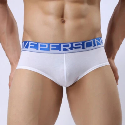Mens Sexy Low Waist Briefs Breathable Boxer Trunks Arrow Pants Flex Waistband - Image 1 of 4