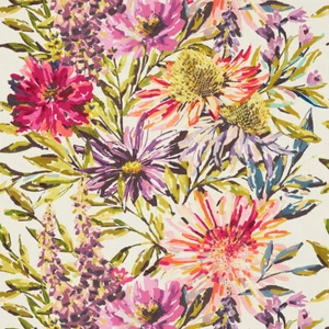 Harlequin Floreale Fuchsia/Heather/Lime 0.6m Fabric - Picture 1 of 2