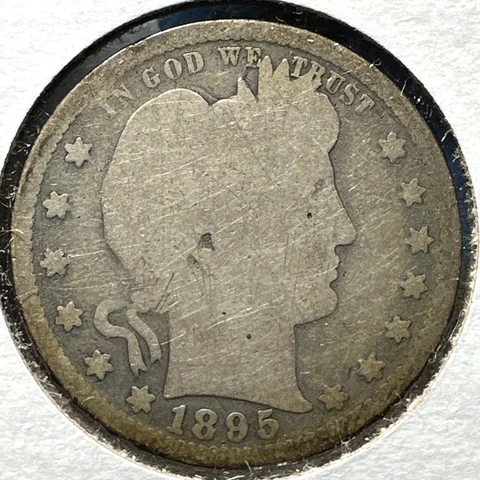1895-S 25C Barber Quarter (74298) Cover
