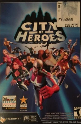 City of Heroes PC 2004 Superheroes MMO Complete Discs and CD Key Free Postage  - Image 1 of 4