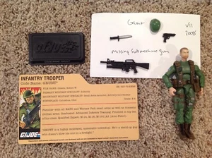 GI Joe Grunt (v11) 2008 with File Card incomplete - Picture 1 of 2