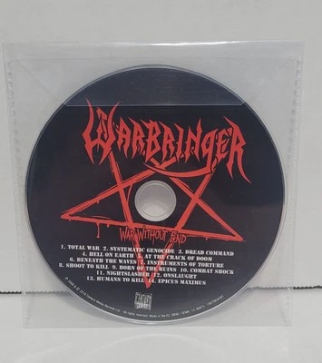 War Without End - Warbringer CD 2018 Century Media EU Re-release *DISC ONLY* - Image 1 of 4