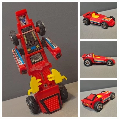 Vintage Bootleg Transformers KO GoBots Robo Machine REMCO Robot Toy 1985  - Image 1 of 4